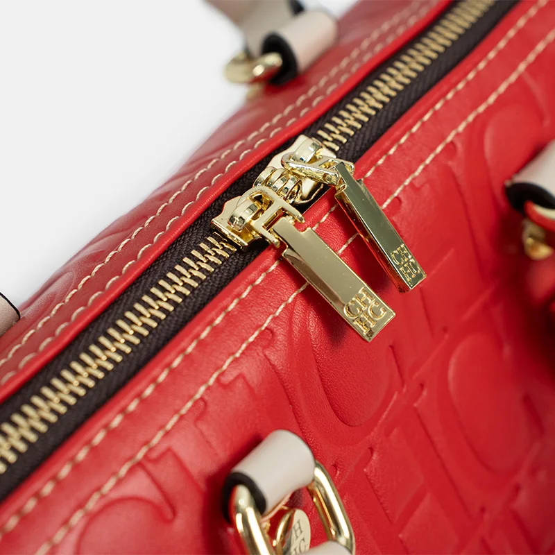 CH Autumn/Winter Christmas Fashion PU Material Lock Lock Design Women's Crossbody Bag 2025 Designer New Handbag Trendy Brand - Image 5