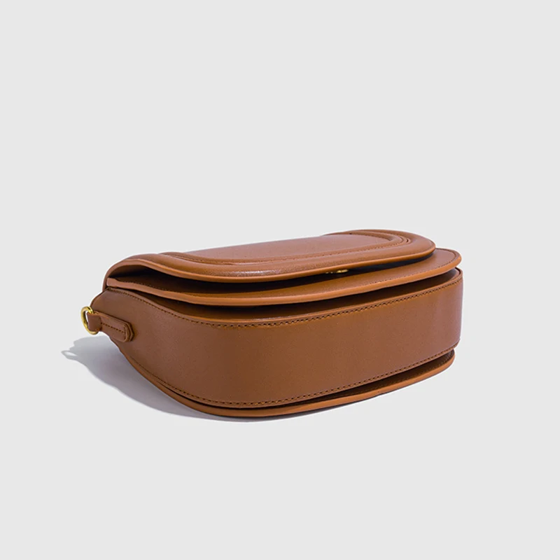 2025 New Women's Bag Wide Shoulder Strap Shoulder Bag Diagonal Underarm Bag - Image 5